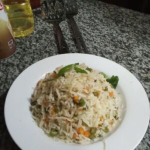 Rice with Vegetable