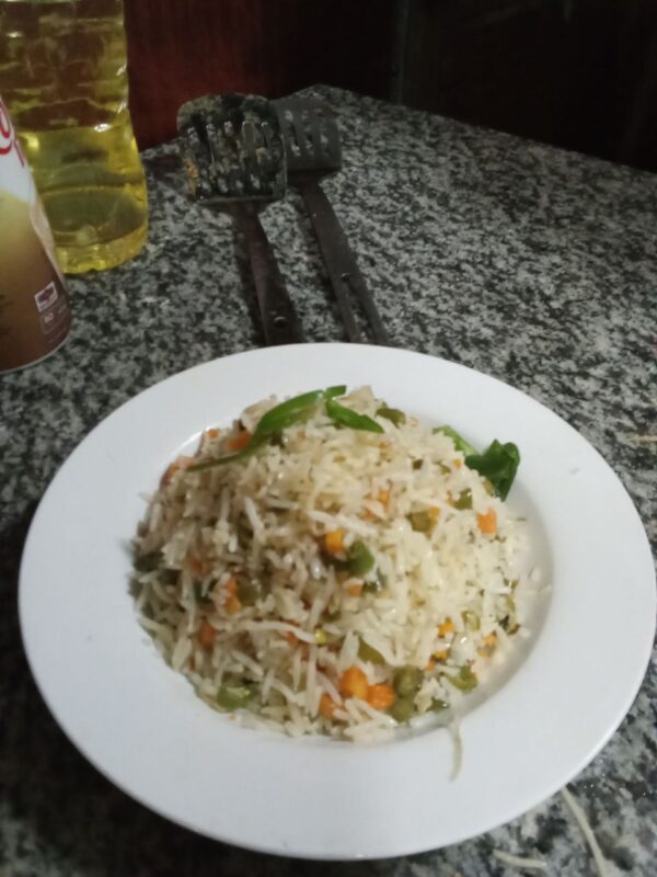 Rice with Vegetable