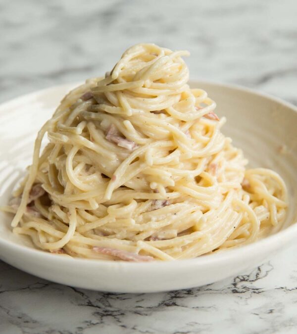 Spaghetti with Cream